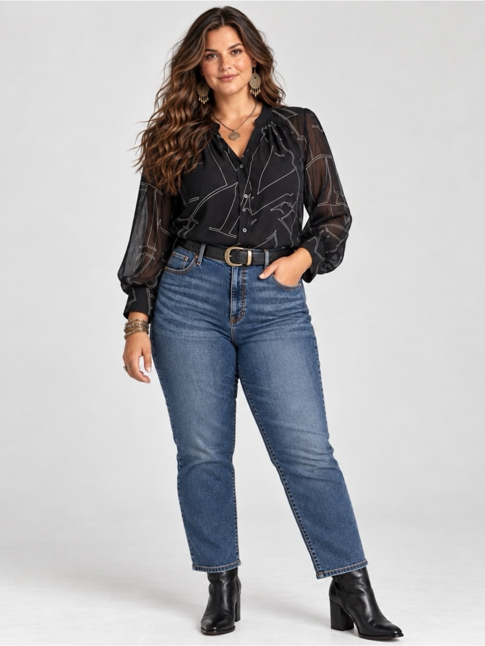 Madewell Curvy High-Rise Skinny Crop Jeans Women’s 33 Stretch Denim Blue $128